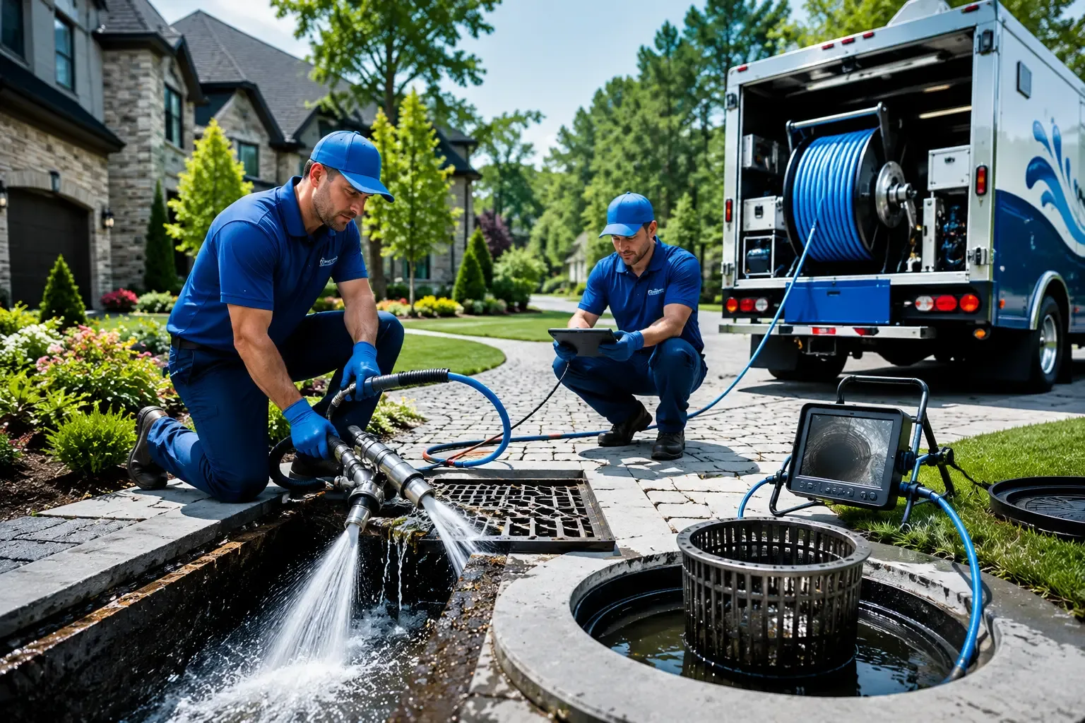 Local outdoor drain cleaning professionals in Wakefield, KS